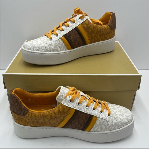 MICHAEL KORS POPPY STRIPE LACE
UP Sneaker - Picture 1 of 10